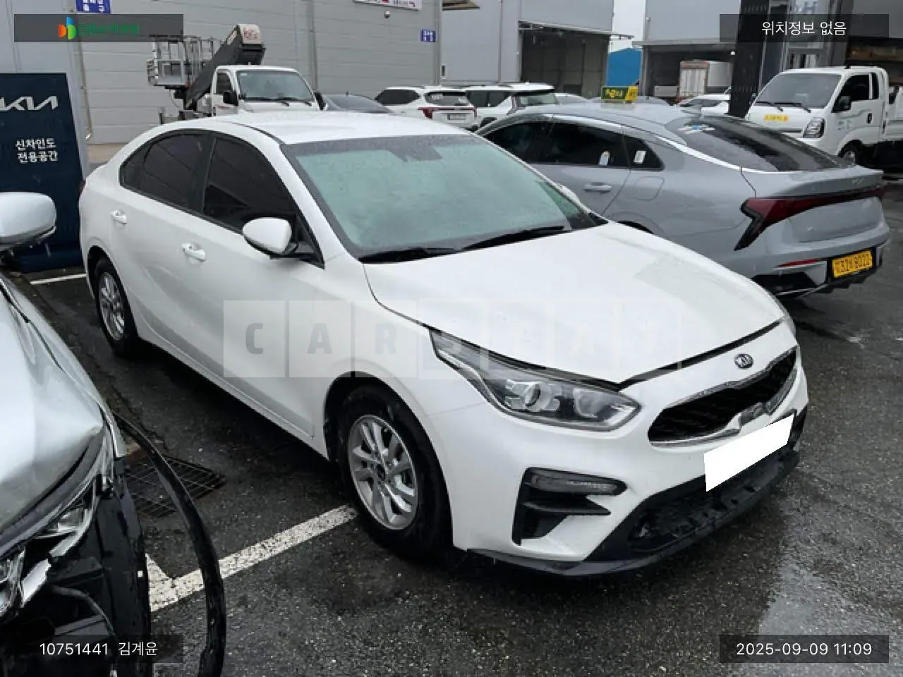 Photo 2 of 5: 2019 Kia K3, VIN KNAF241BEKA851947 — Korean insurance auction