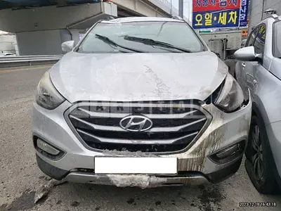 Photo 1 of 29: 2015 Hyundai Tucson, VIN KMHJT81VBFU024506 — Korean insurance auction