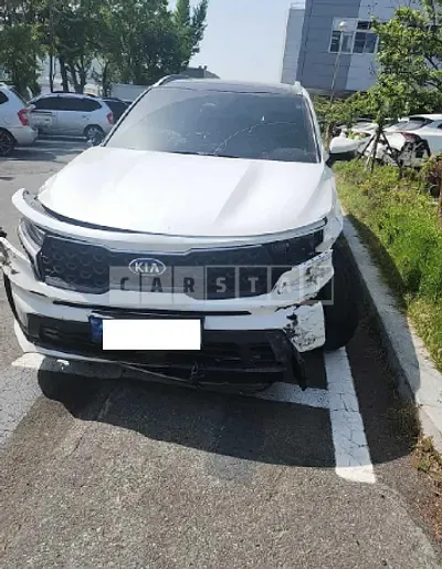 Photo 1 of 22: 2021 Kia Sorento, VIN KNARL81BGMA026537 — Korean insurance auction