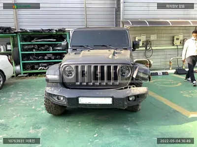 Photo 1 of 17: 2020 Jeep Zip Wrangler Rubicon, VIN 1C4HJXFN0KW575923 — Korean insurance auction