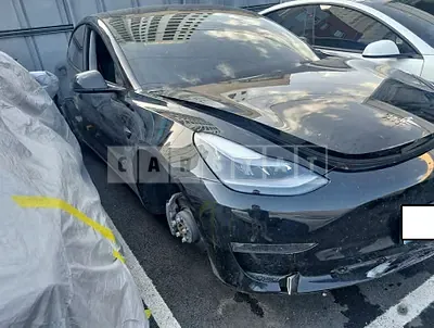 Photo 1 of 11: 2021 Tesla Model 3 Long Range, VIN 5YJ3E1EB6MF889845 — Korean insurance auction