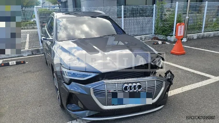Photo 2 of 23: 2021 Audi e-tron Sportyback 55 quattro — Korean insurance auction
