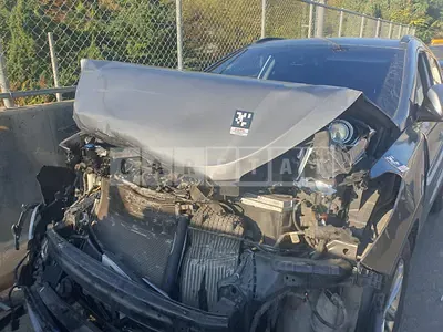 Photo 1 of 13: 2017 Hyundai Santa Fe, VIN KMHSW81UBJU814860 — Korean insurance auction