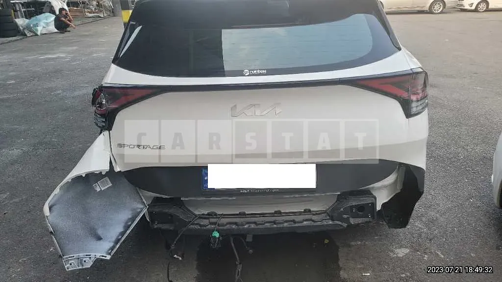Photo 2 of 14: 2023 Kia Sportage, VIN KNAPV81JBPK149188 — Korean insurance auction