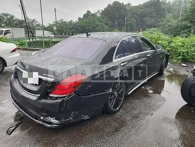 Photo 1 of 6: 2015 Mercedes-Benz S63 4Matic L, VIN WDDUG7JBXGA223128 — Korean insurance auction