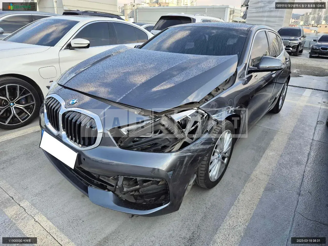 Photo 2 of 17: 2020 BMW 118d (17), VIN WBA7M9100L7G24012 — Korean insurance auction