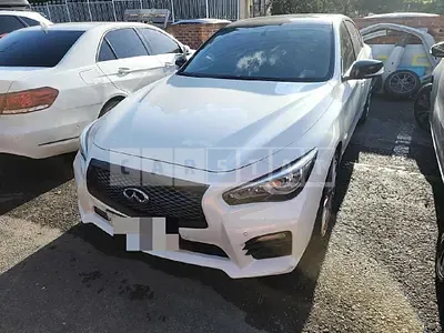 Photo 1 of 9: 2015 Infiniti Q50 2.2d, VIN JNKDV71E1FM530743 — Korean insurance auction