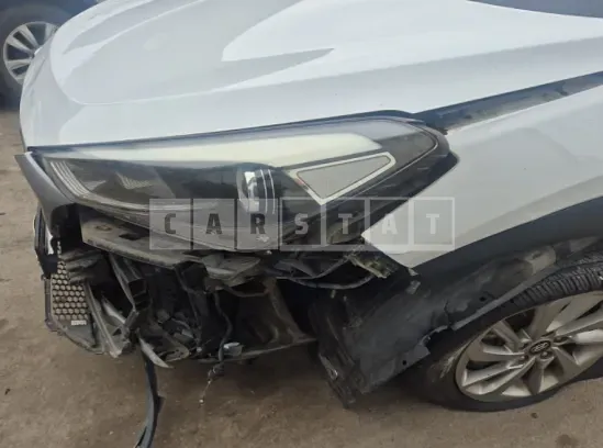 Photo 2 of 25: 2018 Hyundai Tucson, VIN KMHJ2815GJU485908 — Korean insurance auction