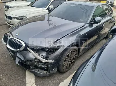 Photo 1 of 6: 2021 BMW 320d, VIN WBA5V5106MFK15188 — Korean insurance auction
