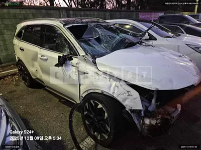 Photo 1 of 21: 2023 Kia Sorento, VIN KNARM81FGRA257390 — Korean insurance auction