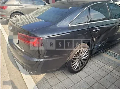 Photo 1 of 12: 2015 Audi A6 40 TDI quattro — Korean insurance auction