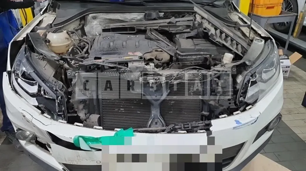 Photo 2 of 14: 2015 Volkswagen Tiguan 2.0 TDI BMT, VIN WVGZZZ5NZGW008238 — Korean insurance auction