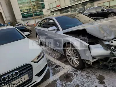 Photo 1 of 9: 2016 Audi A8L 50 TDI quattro, VIN WAUZZZ4H4GN007609 — Korean insurance auction