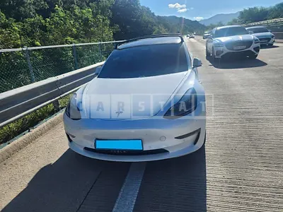 Photo 1 of 13: 2021 Tesla Model 3 Long Range, VIN 5YJ3E1EB3MF947524 — Korean insurance auction