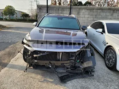 Photo 1 of 16: 2019 Hyundai Santa Fe, VIN KMHS281CBKU068055 — Korean insurance auction