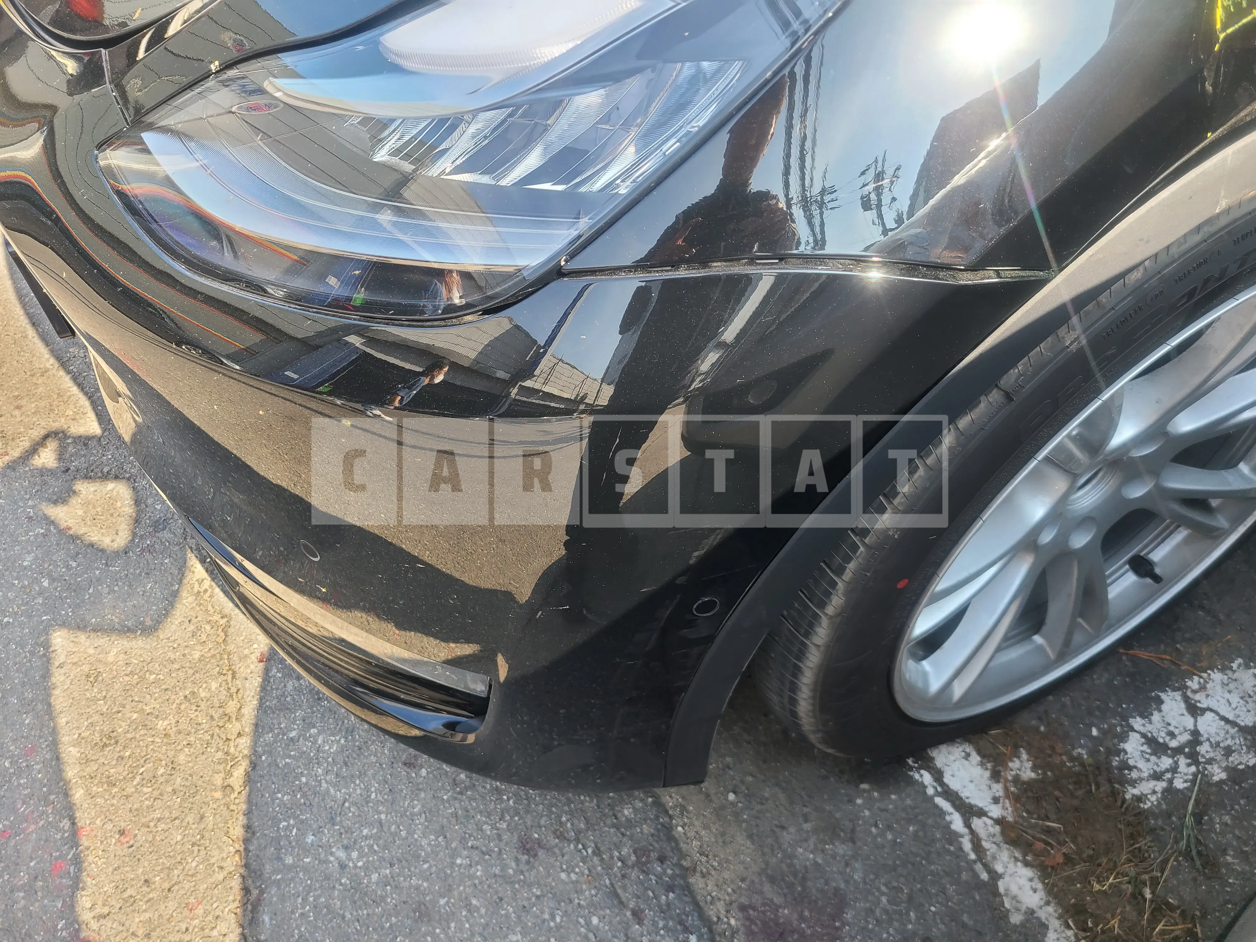 Photo 2 of 14: 2022 Tesla Model Y LongRange, VIN 7SAYGDEE2NF414578 — Korean insurance auction