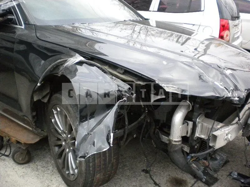Photo 2 of 9: 2015 Audi A8L 50 TDI quattro — Korean insurance auction