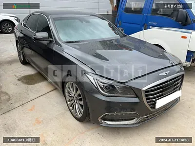 Photo 1 of 9: 2018 Hyundai Genesis /G80, VIN KMHGM412DJU287146 — Korean insurance auction