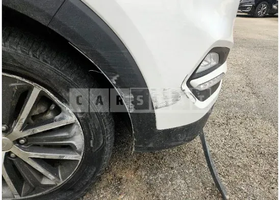 Photo 2 of 24: 2016 Hyundai Tucson, VIN KMHJ3815GGU104683 — Korean insurance auction