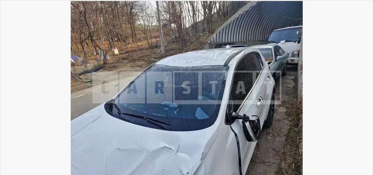 Photo 2 of 12: 2015 Kia Sportage — Korean insurance auction