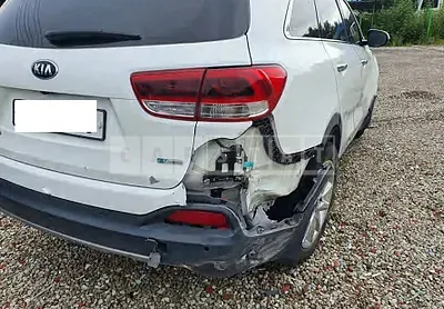 Photo 1 of 9: 2015 Kia Sorento, VIN KNAPK81ABFA062687 — Korean insurance auction