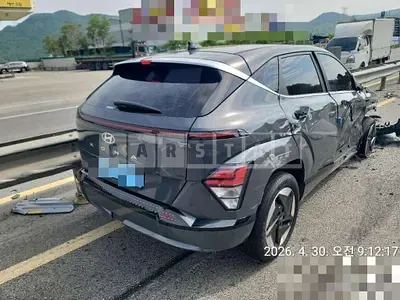 Photo 1 of 8: 2024 Hyundai Kona Electric Car — Korean insurance auction