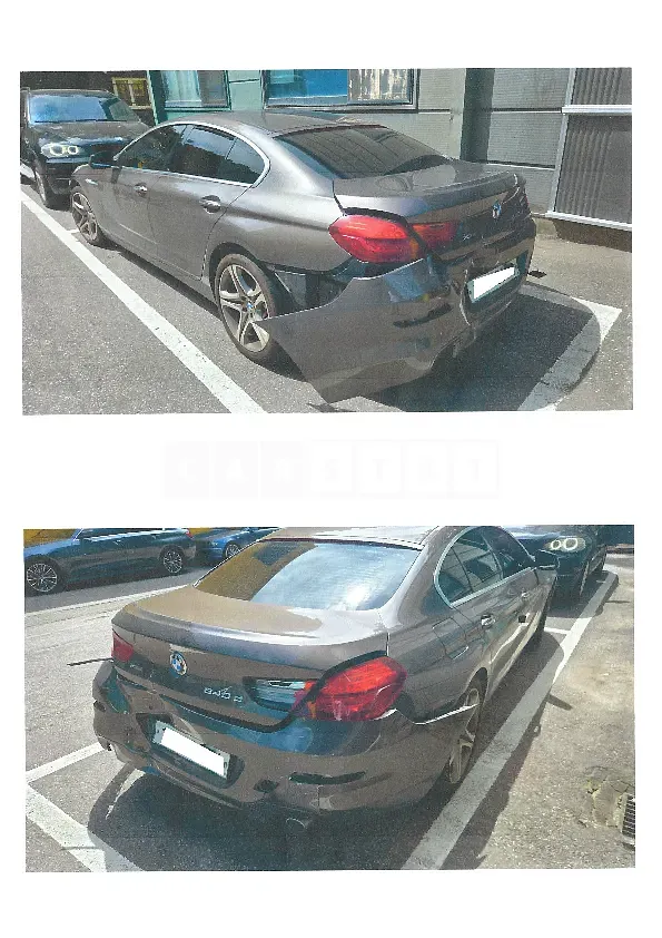 Photo 2 of 7: 2015 BMW 640d xDrive Gran Coupe, VIN WBA6A810XFGJ89080 — Korean insurance auction