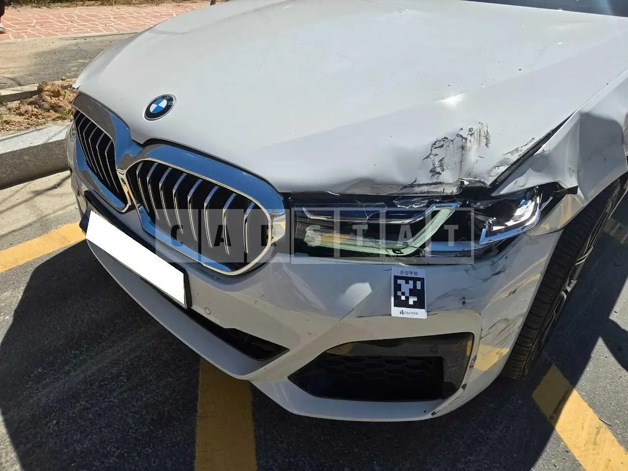 Photo 2 of 16: 2021 BMW 530e, VIN WBA51AG02MCG43145 — Korean insurance auction