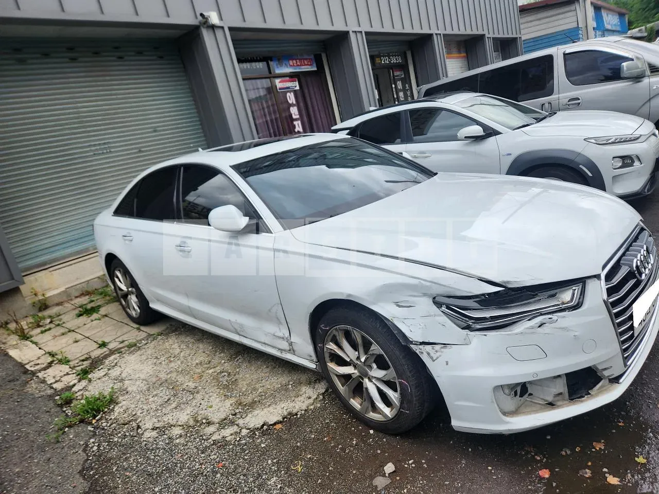 Photo 2 of 10: 2016 Audi A6 35 TDI, VIN WAUZZZ4G3GN159694 — Korean insurance auction