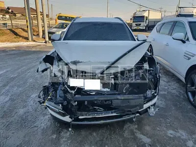 Photo 1 of 10: 2018 Hyundai Santa Fe, VIN KMHSW81UBJU793023 — Korean insurance auction