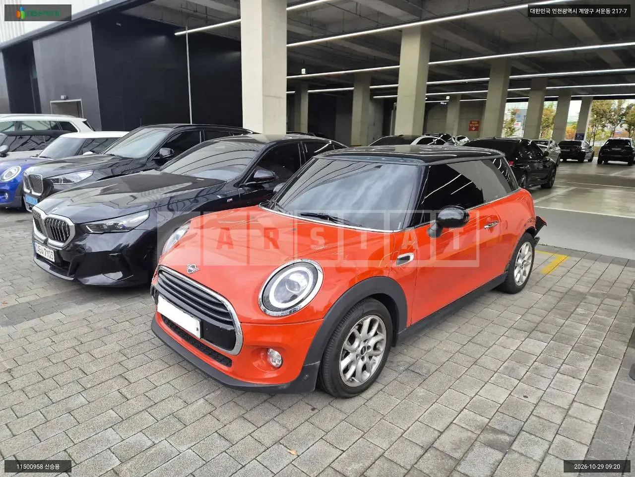 Photo 2 of 21: 2018 MINI Cooper, VIN WMWXP5101K2H92477 — Korean insurance auction