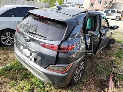 Photo 1 of 7: 2021 Hyundai Kona Hybrid — Korean insurance auction