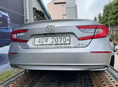 Photo 1 of 13: 2018 Honda Accord Hybrid, VIN 1HGCV3650JA510607 — Korean insurance auction