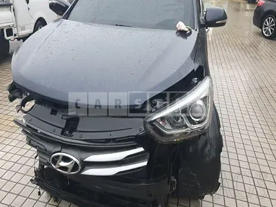 Photo 1 of 28: 2016 Hyundai Santa Fe DM 2.0, VIN KMHSW81UBHU732859 — Korean insurance auction