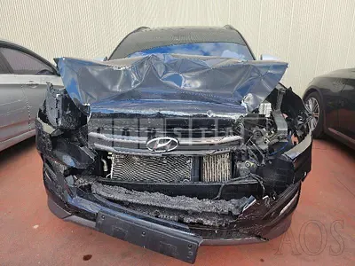 Photo 1 of 7: 2016 Hyundai Tucson, VIN KMHJ2815GGU117112 — Korean insurance auction