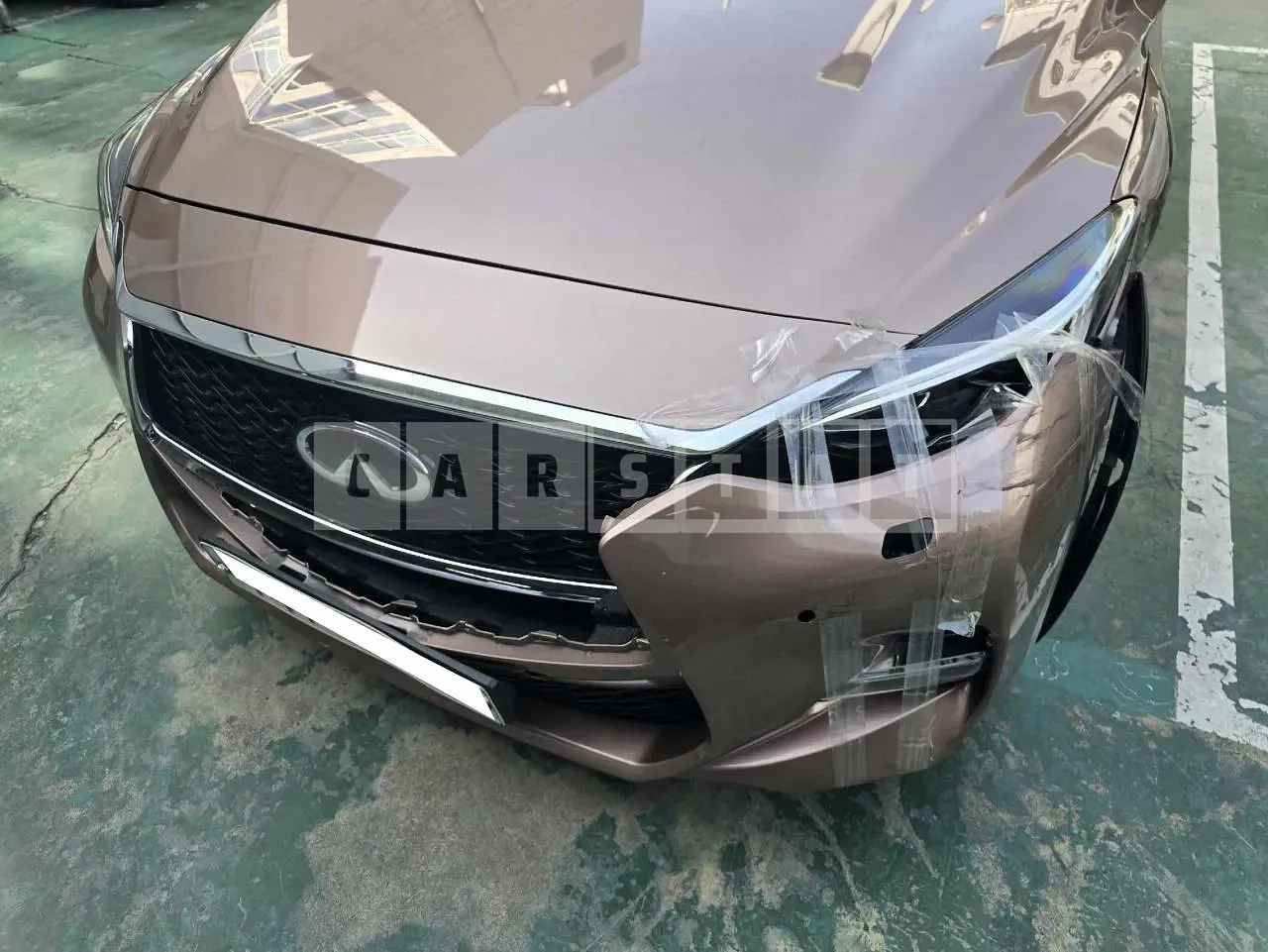 Photo 2 of 32: 2017 Infiniti Nissan Q30, VIN SJKCH53E0HA043329 — Korean insurance auction