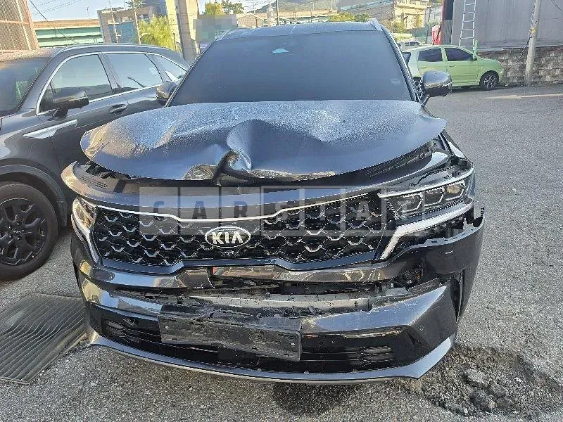 Photo 2 of 11: 2021 Kia Sorento 1.6 Hybrid — Korean insurance auction