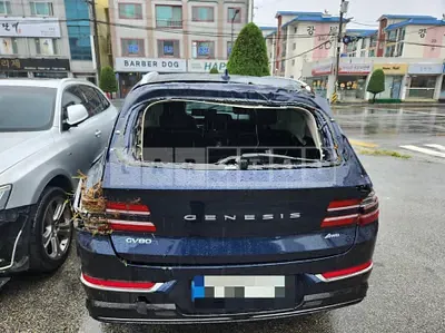 Photo 1 of 21: 2022 Genesis GV80 4WD — Korean insurance auction