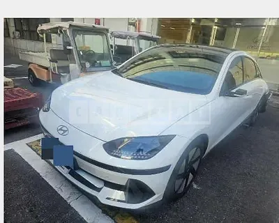 Photo 1 of 23: 2025 Hyundai IONIQ 6 Long Range Electric Car — Korean insurance auction