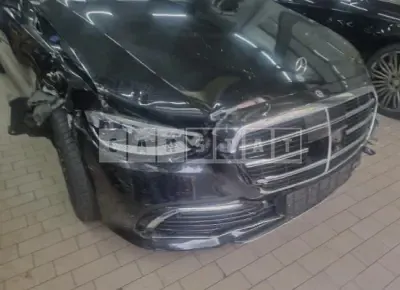 Photo 1 of 9: 2022 Mercedes-Benz S350 d, VIN W1K6F3AB6NA114053 — Korean insurance auction