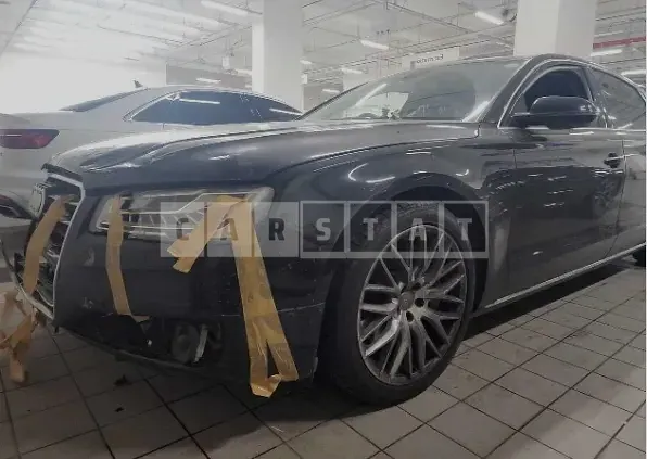 Photo 2 of 5: 2015 Audi A8L 50 TDI quattro, VIN WAUZZZ4HXFN009749 — Korean insurance auction