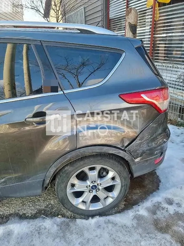 Photo 2 of 14: 2015 Ford Escape Titaniumrd, VIN 1FMCU9JX6FUA55096 — Korean insurance auction