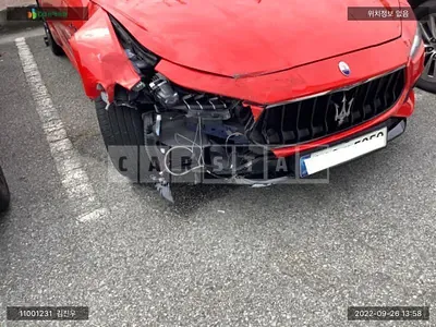 Photo 1 of 28: 2017 Maserati Ghibli Diesel, VIN ZAM57TSG7J1277149 — Korean insurance auction