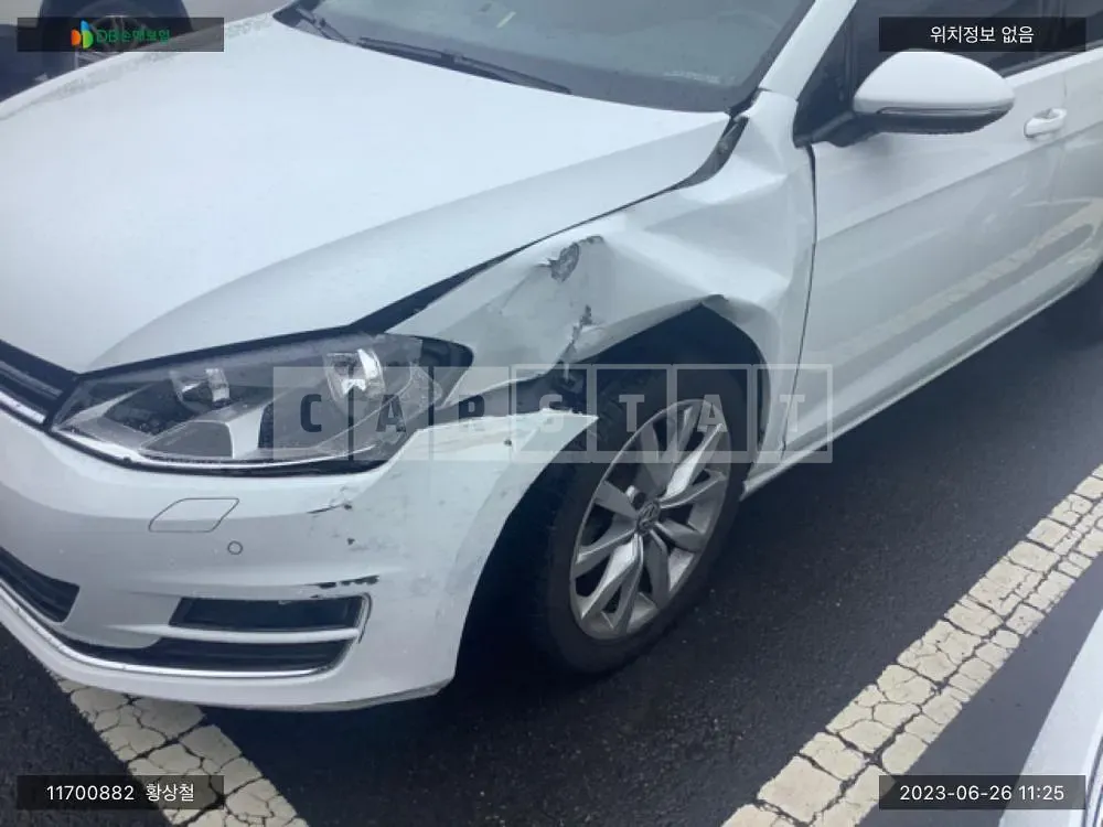 Photo 2 of 8: 2014 Volkswagen Golf 1.6 TDI BMT, VIN WVWZZZAUZFW003614 — Korean insurance auction