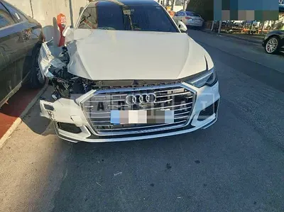 Photo 1 of 14: 2022 Audi A6 40 TDI quattro, VIN WAUZZZF22NN040937 — Korean insurance auction