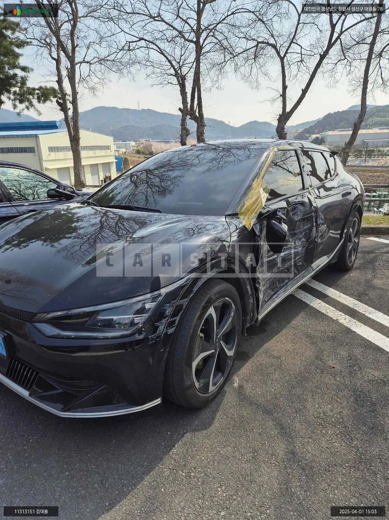 Photo 2 of 17: 2023 Kia EV6, VIN KNAC381AFPA147473 — Korean insurance auction
