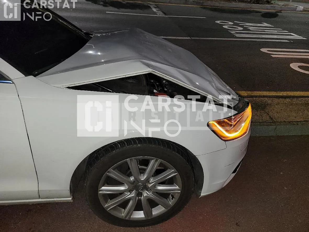 Photo 2 of 8: 2015 Audi A6 45 TDI quattro, VIN WAUZZZ4G1FN050469 — Korean insurance auction