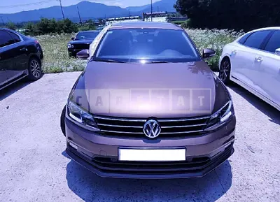 Photo 1 of 11: 2015 Volkswagen Jetta 2.0 TDI BMT Premium, VIN WVWZZZ16ZFM006271 — Korean insurance auction