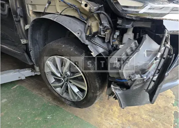 Photo 2 of 25: 2020 Hyundai Santa Fe, VIN KMHS281BBLU210472 — Korean insurance auction
