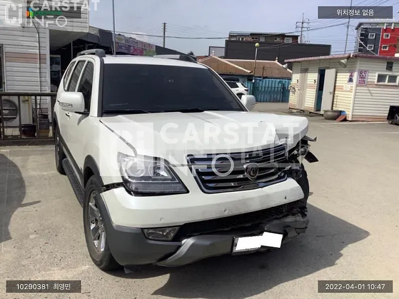 Photo 2 of 7: 2015 Kia Mojave, VIN KNAKR814DFA140036 — Korean insurance auction